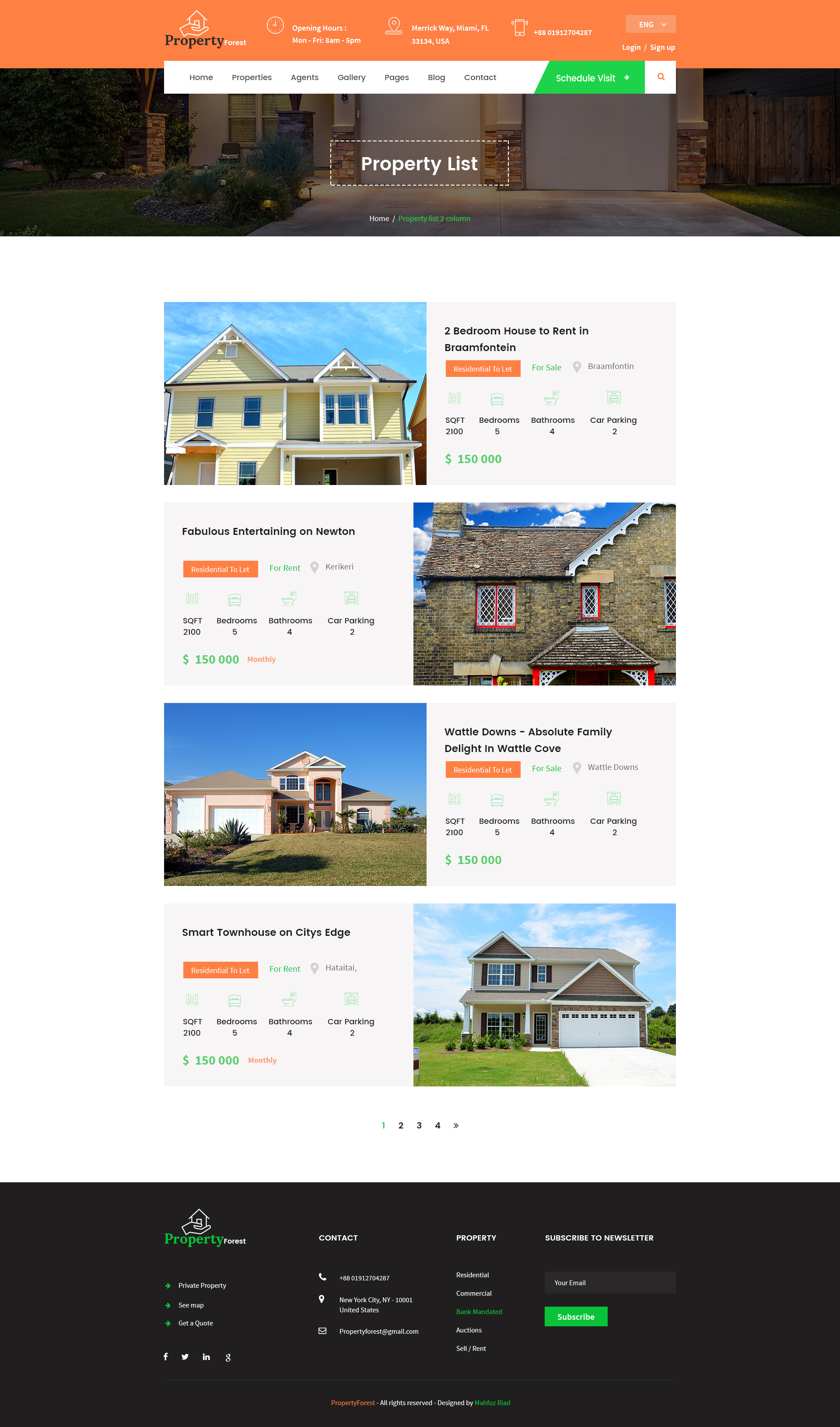Real Estate and Property Listing Template by template_mr ThemeForest